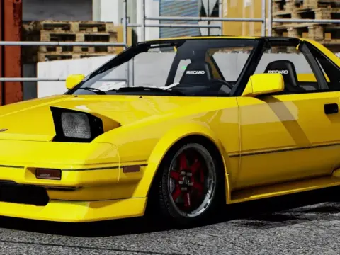 Toyota MR2 1989 Animated Audio player