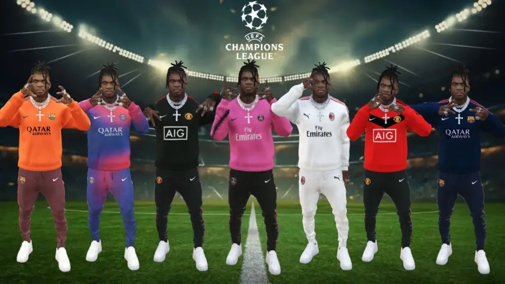 UEFA Champions League Soccer Teams Tracksuits 1.0