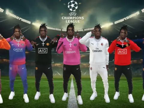 UEFA Champions League Soccer Teams Tracksuits 1.0