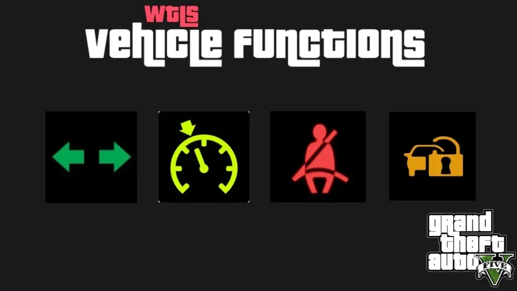 Vehicle Functions ( Cruise control, seatbelt and more... ) 1.0.1