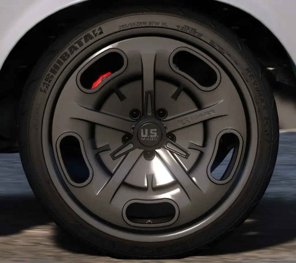 Wheel US Mags Bonneville + Shibata Rydanz Revimax R23 [Replace]