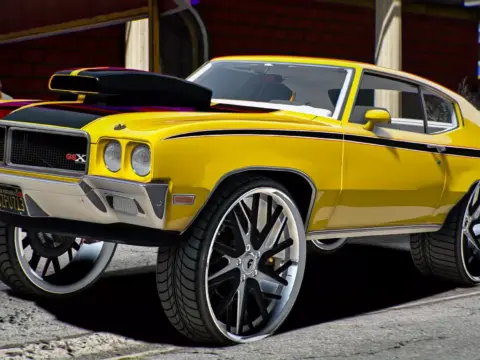 1970 Buick GSX on Forgiatos