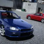 2002 Nissan Skyline R34 [ Add-On / FiveM | 40+ Tuning | VehfuncsV | Sound | Template | Extras] V1.0