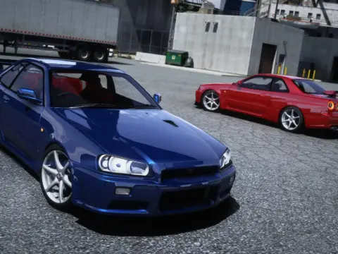 2002 Nissan Skyline R34 [ Add-On / FiveM | 40+ Tuning | VehfuncsV | Sound | Template | Extras] V1.0