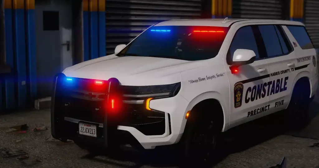 2021 Slicktop Tahoe Harris County Constable Precinct 5