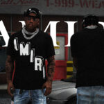 AMIRI Loose shirt Pack For Franklin 1.06