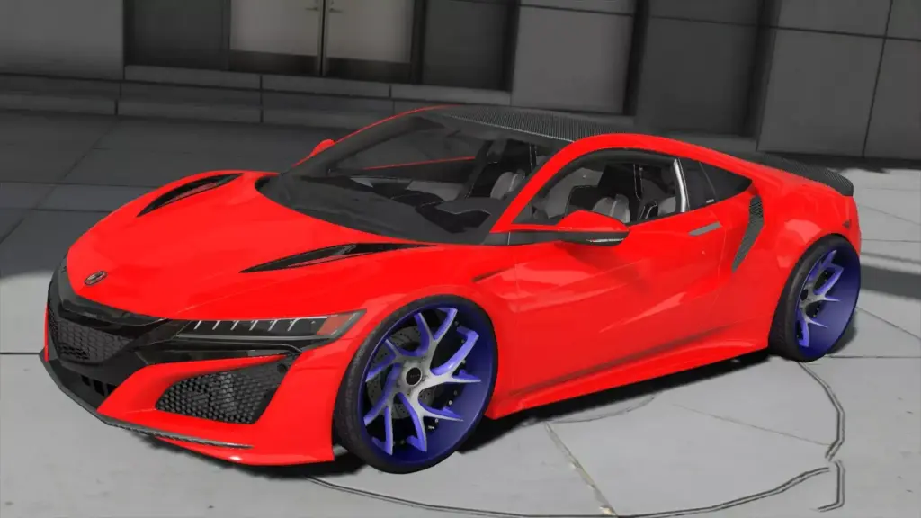 Acura NSX With V10 Audi R8 Engine Swap