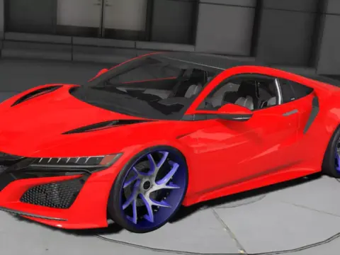 Acura NSX With V10 Audi R8 Engine Swap