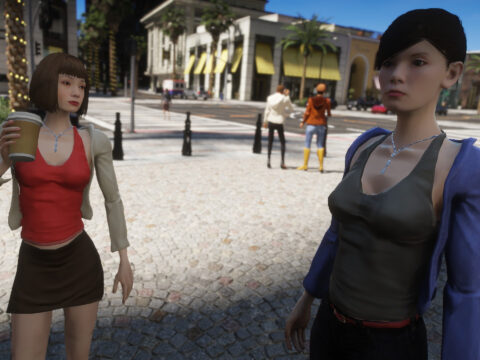 Ambient Female Ped [Enhanced / Legacy] [Add-On Ped / Replace] 1.0