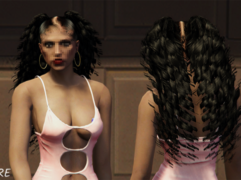 CURLY PIGTAILS 1.0