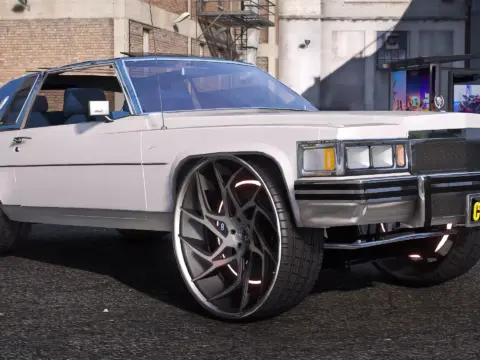 Cadillac DeVille 2d Donk 1977