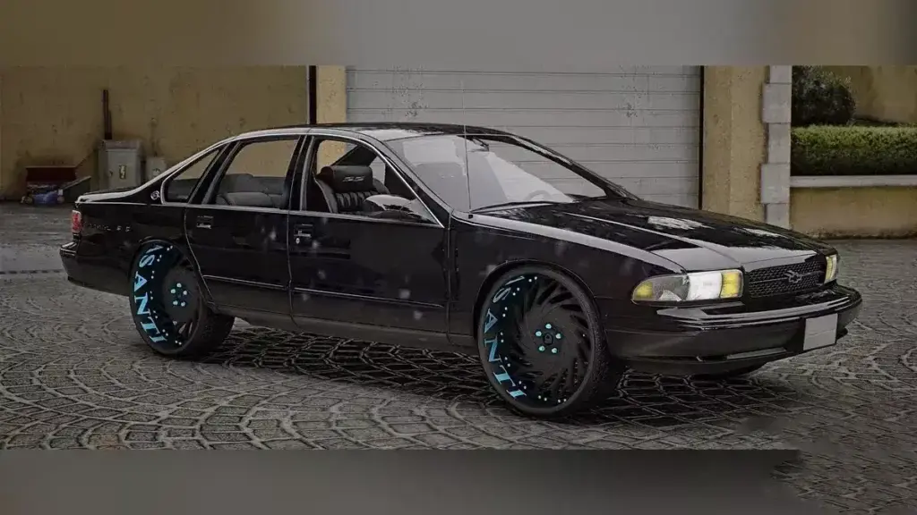 Chevy Impala Wrapped 1996 Donk