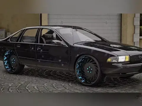 Chevy Impala Wrapped 1996 Donk