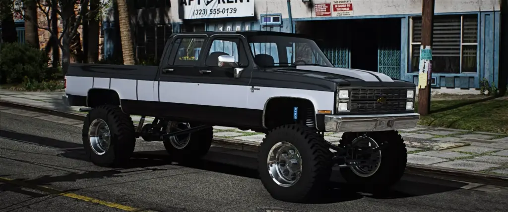 Chevy Silverado Square Body 1986 Lifted