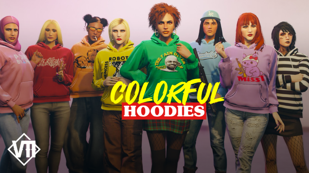 Colorful Hoodies for MP Females