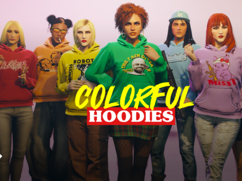 Colorful Hoodies for MP Females