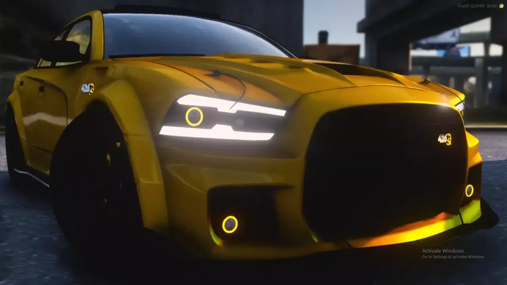 Custom 2014 Dodge Charger Ghoul