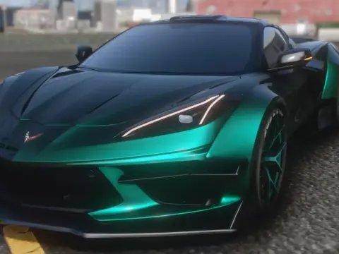 Custom 2021 Chevrolet Corvette AeroVette C8 Autoroof