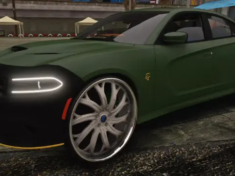 Custom Tuned 2021 Dodge Charger SRT Hellcat Scatpack On Forgiatos