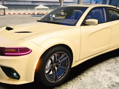 Custom Tuned Dodge Charger SRT Hellcat Widebody with Props