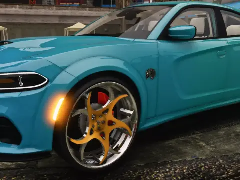 Custom Tuned Widebody Multi Coloured Dodge Charger SRT Scatpack Jailbreak