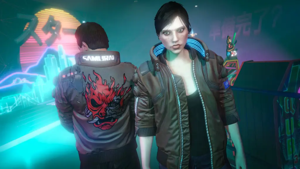 Cyberpunk 2077 Jacket for MP Character 1.0