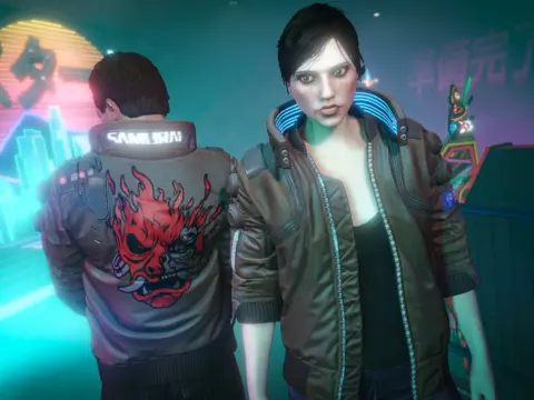 Cyberpunk 2077 Jacket for MP Character 1.0