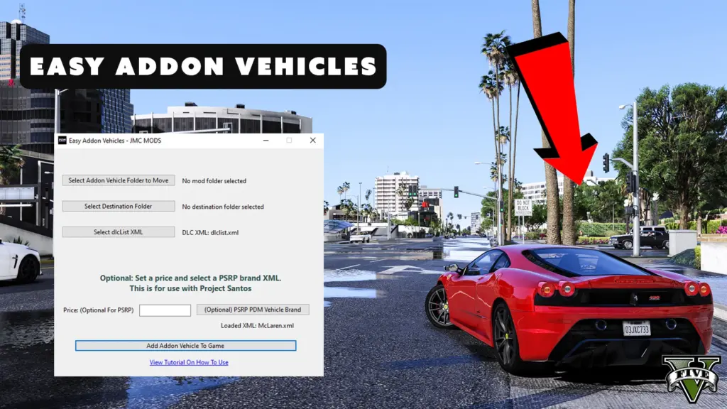 Easy Addon Vehicle Installer