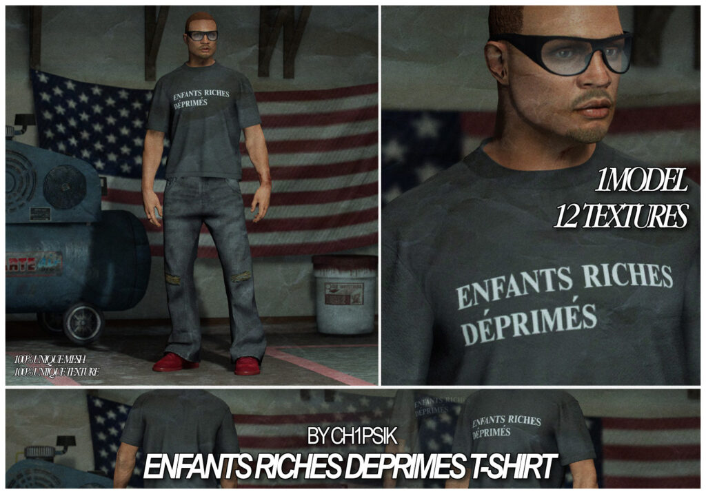 Enfants Riches Deprimes (ERD) T-Shirt Pack
