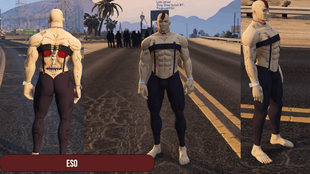 Eso Jujutsu Kaisen [Add-On Ped / FiveM] 1.0