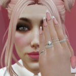 French Nails for MP Female 1.02
