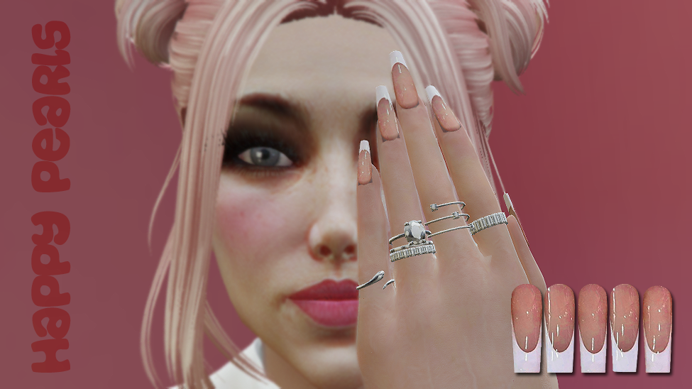 French Nails for MP Female 1.03