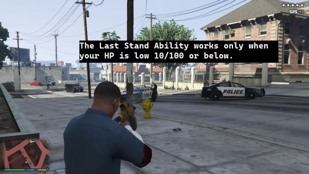 Last Stand Mode – Health & Armor Boost on Low HP 1.0
