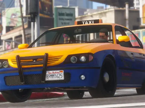 Liberty City Traffic In GTA 5 1.2