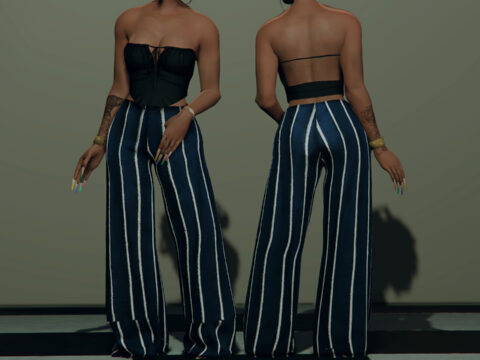 Linen Pants for MP Female 1.0