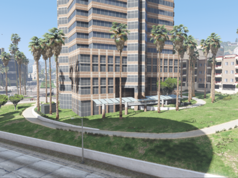 New Building At Rockford Hills + Additional Palm Trees