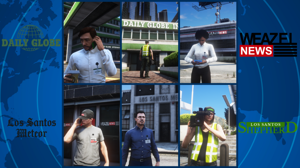 News Crews Essentials for MP Female / Male 1.0