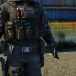 Night War Ghost Vest