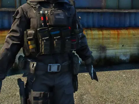 Night War Ghost Vest