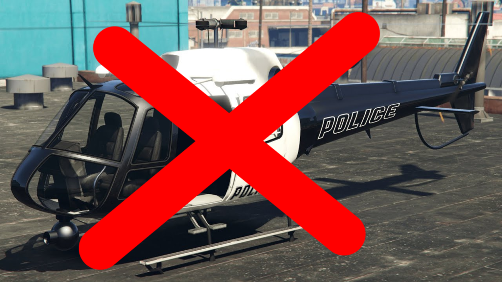No more police helicopters 1.0
