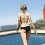 Nude Sable Ward | Dead by Daylight [Add-On Ped, Blood Maps, LODs] 1.0
