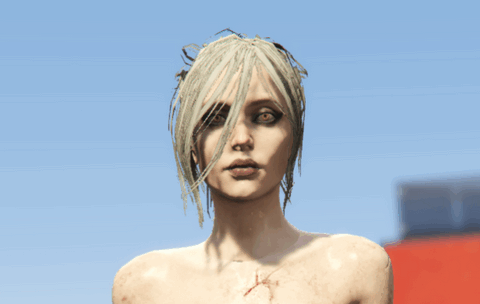 Nude Sable Ward | Dead by Daylight [Add-On Ped, Blood Maps, LODs] 1.0