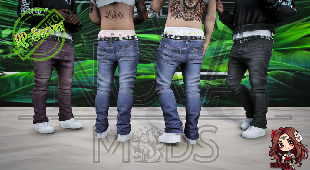 Pants for mp male