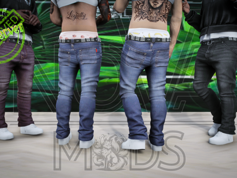 Pants for mp male