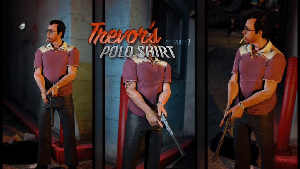 Trevor's Polo Shirt for MP Male 1.0
