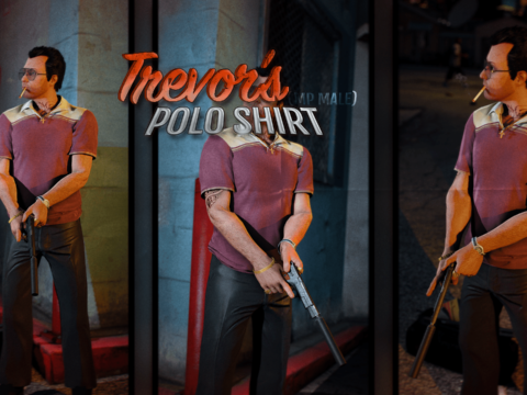 Trevor's Polo Shirt for MP Male 1.0