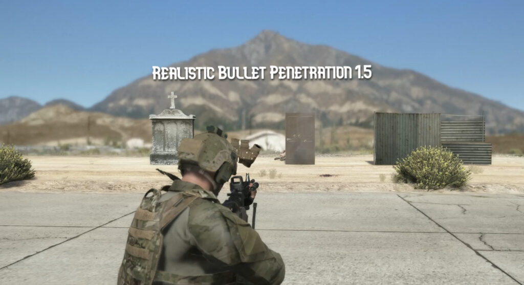 Realistic Bullet Penetration