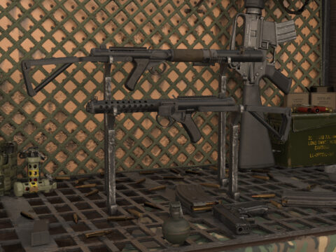 [INS2] Sterling Submachine Gun V1.0