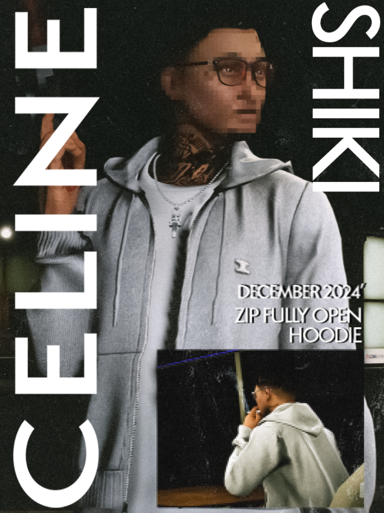 Triomphe Hooded Sweater Celine 1.0
