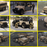 Updated Army Vehicles [Replace] V1.5 FiveM/SP